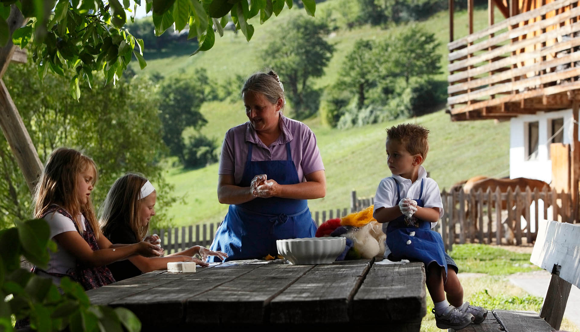 Basteln im Urlaub mit Kindern